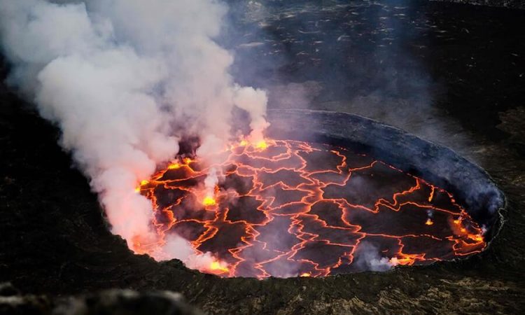 Difficulty of hiking Mount Nyiragongo Volcano