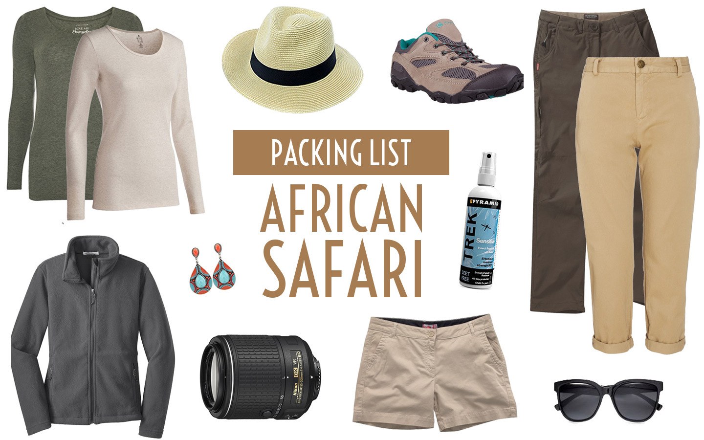 What to pack for a safari